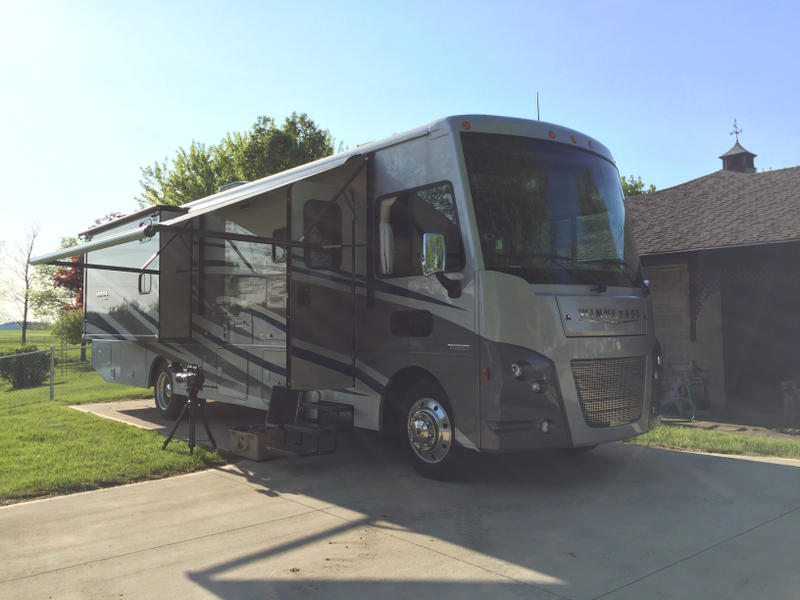 Illustration for article titled How This Big Ass RV Helped Us Sling A $240,000 Supercar Around A Dirt Track